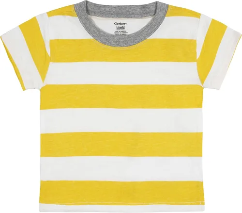 Miniatura 3 de Gerber Paquete de 3 camisetas de manga corta con bolsillo para niños pequeños