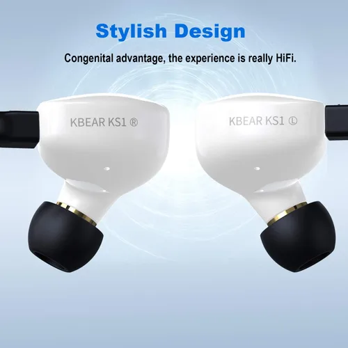 Miniatura 4 de YINYOO KBEAR KS1 Auriculares USB C con Sonido Cristalino, Auriculares Tipo C con Micrófono y Control de Volumen para iPhone 16/17