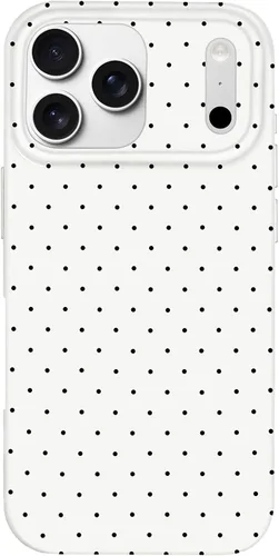 Miniatura 198 de Hython Funda para iPhone Air, diseño estético de lunares lindos, funda simple de 6.5 pulgadas, delgada, antiarañazos, parachoques de TPU suave, a