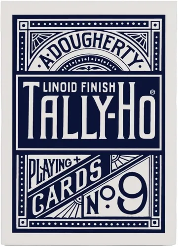 Miniatura 3 de Tally Ho Cartas de juego con espalda circular (el color puede variar)
