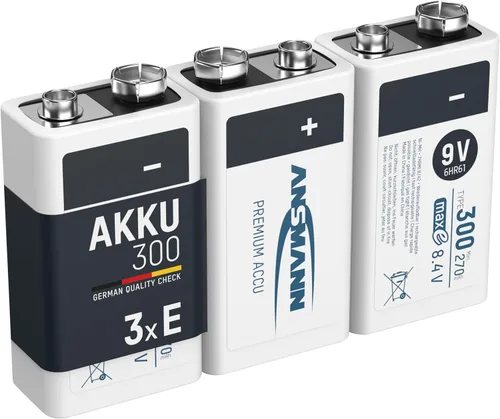 Miniatura 7 de Ansmann Baterías recargables de 9V 300 mah