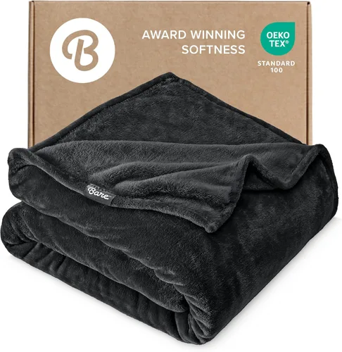 Miniatura 13 de Bare Home Manta de Vellón - Full/Queen - Ultra Suave y Liviana para Cama, Sofá y Sillón - Microfelpa de Lujo - Manta Cálida y Acogedora