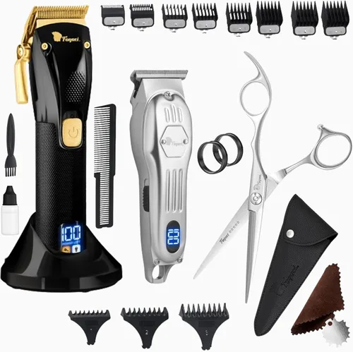 Fagaci Cortadora de pelo profesional, tijeras de pelo y recortadora de pelo extremadamente afiladas, tijeras para el cabello, cortadoras de pelo