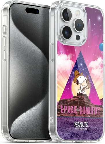 Miniatura 63 de Head Case Designs Funda de gel con licencia oficial de Peanuts Nebula Cactus Needles Snoopy Space Cowboy [protección de grado militar] compatible