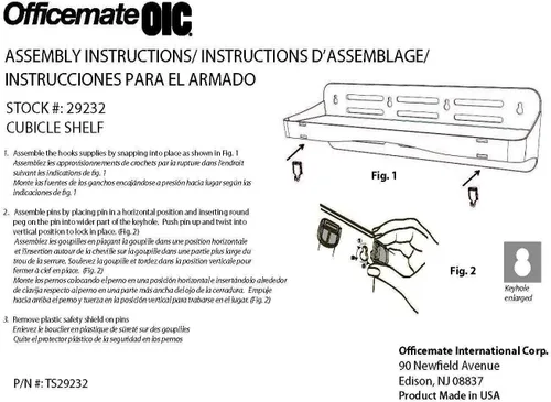 Miniatura 5 de Officemate Verticalmate - Bandeja para cubículos, 5.5 x 3 x 3.375 pulgadas, carbón (29062)