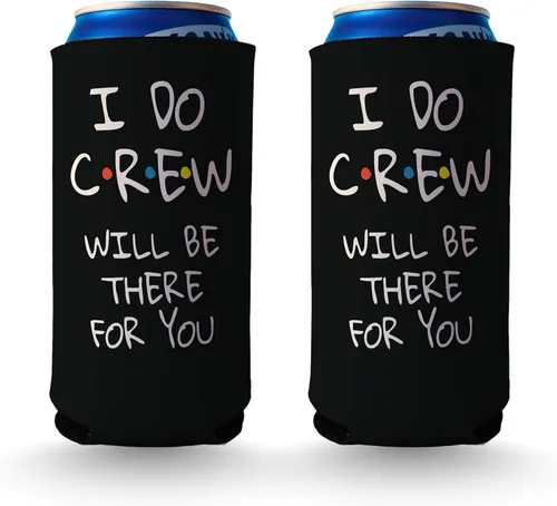 Miniatura 7 de VictoryStore Enfriadores de latas SLIM: enfriadores de latas Bachelorette SLIM I Do Crew Found My Lobster Skinny Can Coolers 6 Damas de honor