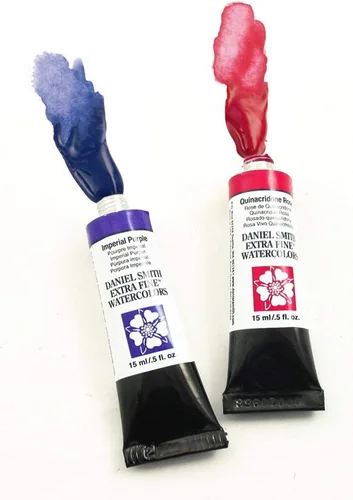 Miniatura 3 de Daniel Smith 284600009 tubo de pintura acuarela extra fina de 15 ml, Buff Titanium, 0.5 Fl Oz (paquete de 1)
