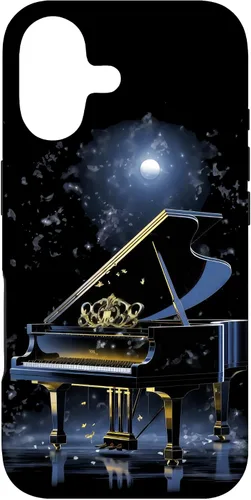 Miniatura 32 de Funda para iPhone 12/12 Pro Piano Music Pianist Piano Player Músico