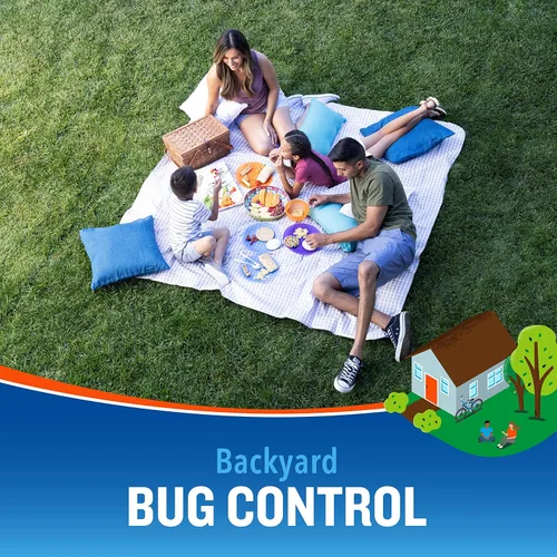 Miniatura 4 de Cutter Concentrado en aerosol para control de insectos en el patio trasero (paquete de 6), mata mosquitos, pulgas y hormigas enumeradas, 32 fl oz