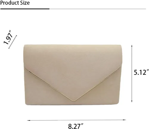 Miniatura 4 de Bolsas de noche para mujer, bolso de mano pequeño, lindo y clásico, cruzado, para fiesta de boda formal, con cadena desmontable