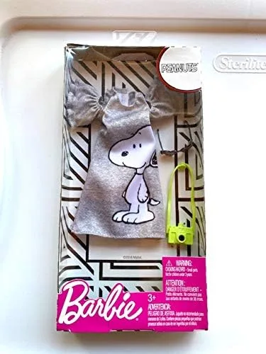 Miniatura 4 de Barbie Ropa: Muñeco Snoopy Dess de maní y 2 accesorios