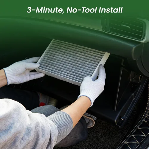 Miniatura 6 de Filtro de aire de cabina compatible con Accord, Civic, Odyssey, Passport, CR-V, Pilot, Ridgeline, ILX, MDX, TSX, RDX, RLX, TLX, TSX, ZDX, CSX, TL