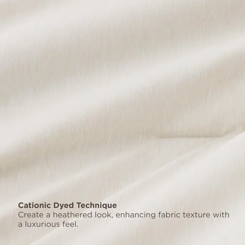 Miniatura 194 de Bedsure Juego de edredón Twin/Twin XL, ropa de cama suave beige para todas las estaciones, juego de cama teñido catiónico, 2 piezas, 1 edredón