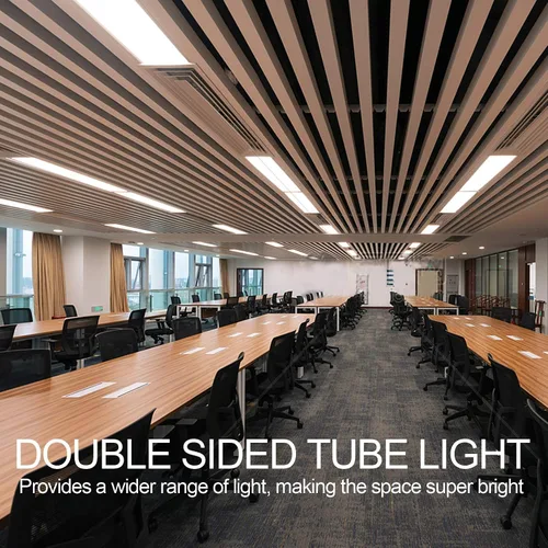 Miniatura 5 de Paquete de 6 T10 7FT 60W LED Tubo de luz de tienda de luz de doble cara 360° giratorio R17D Base Ballast Bypass 7 pies Anuncio Señal Iluminación 2