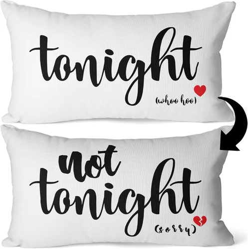 Miniatura 6 de (RB) - Juego de 2 fundas de almohada de franela con texto en inglés "I Belong with You, You Belong with Me", 12 x 20 pulgadas, regalos