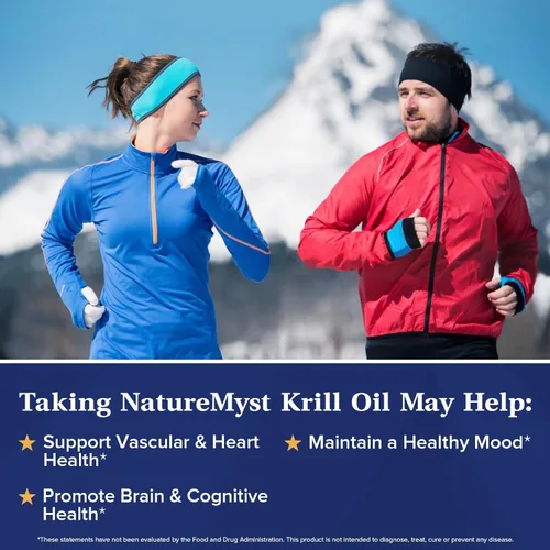Miniatura 5 de Aceite de krill 1000 mg cápsulas blandas, aceite de krill omega-3, EPA, DHA, astaxantina y fosfolípidos, 60 unidades (paquete de 2), sin OMG, sin