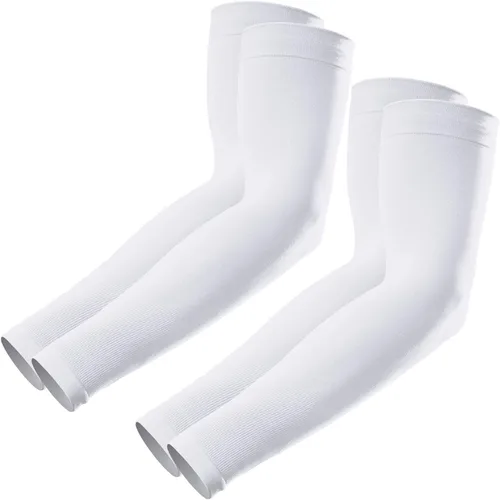 GOUNOD Mangas de compresión de enfriamiento de protección solar para hombres - Jardinería al aire libre Deportes Entrenamientos mangas de brazo de