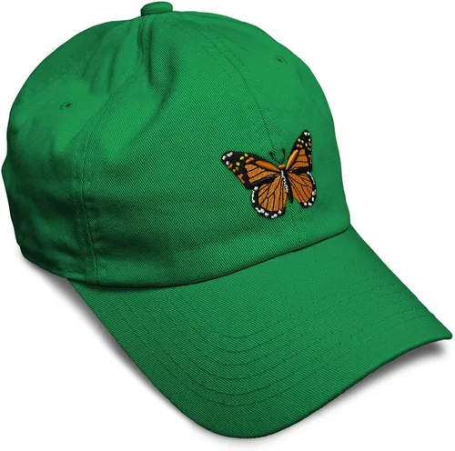 Miniatura 12 de Gorra de béisbol suave con diseño de mariposa monarca, con insectos, bordado de mariposa, de algodón, para hombres y mujeres