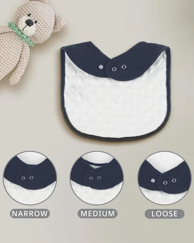 Miniatura 4 de Baberos de muselina unisex para niñas y niños, paquete de 4 baberos 100% algodón para babeo y dentición, 0-36 meses, regalos para bebés, regalos