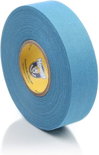 Miniatura 25 de Howies Hockey - Cinta adhesiva de tela de color de 1 pulgada o cinta transparente para espinilleras, 1 paquete, agarre fuerte, cinta adhesiva