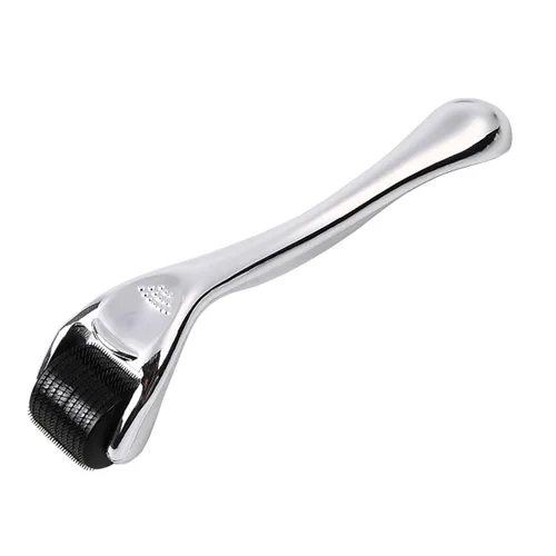 Miniatura 2 de Rodillo Derma Profesional de Micro Agujas de Titanio para Hombres y Mujeres - Rodillo de Microagujas para Uso Doméstico - Estuche de Almacenamiento