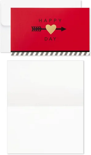 Miniatura 6 de Hallmark Surtido de tarjetas de San Valentín, 18 tarjetas con sobres (corazones de aluminio), paquete de tarjetas del día de los galentinos