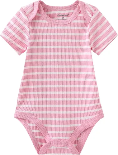 Miniatura 13 de Kiddiezoom Mameluco unisex de algodón de una pieza para bebé recién nacido, 5