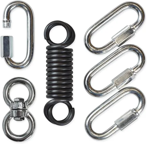 Miniatura 3 de Meister Kit de ahorro de hardware para bolsas pesadas con resorte, giratorio y mosquetones