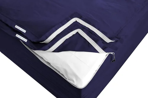 Miniatura 17 de Pure Eco Sábana bajera ajustable Easy Zipper, incluye 1 base de sábana bajera y 2 sábanas con cremallera, de 15 pulgadas, tamaño individual, sábana