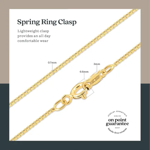 Miniatura 3 de Collar de plata de ley 925 KEZEF para mujer Cadena delgada de 0.7 mm chapada en oro de 18k, cadena de oro rosa para mujer, joyería de collar