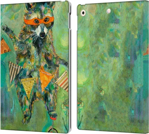 Miniatura 8 de Head Case Designs Wyanne - Funda de piel con licencia oficial de Wyanne Blue Watercolour Bear Animals 2, compatible con Apple iPad 10.2