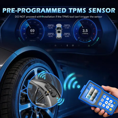 Miniatura 7 de RENECTIV Sensor TPMS Subaru, 315MHz Sensores de monitor de presión de neumáticos aptos para Subaru reemplazar OEM # 28103AG00A 28103AG01C 28103AG01B