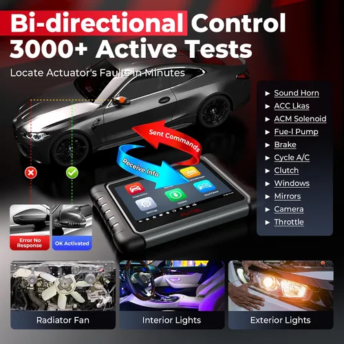 Miniatura 5 de Autel - MK808 Herramienta de diagnóstico automotriz