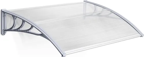 Miniatura 13 de MCombo 115.9" x 37.8" Toldo para ventana de policarbonato al aire libre, cortina para puerta de patio, cubierta de toldo, 6055-4012