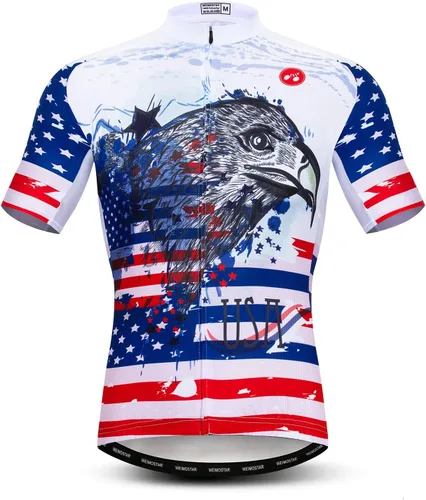 Jersey de ciclismo para hombre, verano anti-sudor camisas de ciclismo transpirable ropa de ciclismo equipo de carretera ropa de ciclismo de secado