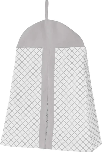 Miniatura 5 de Sweet Jojo Designs Juego de ropa de cama para cuna de bebé para niño o niña, color gris, rojo, negro y blanco, género neutro, acuarela, celosía