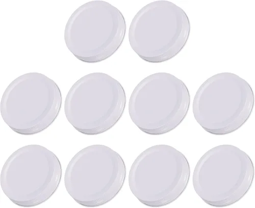 Miniatura 6 de uxcell Tapas para tarros de conserva, 2.76 pulgadas, boca regular, tapas de placa de hojalata a prueba de fugas para conservas de cocina
