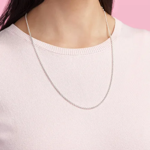 Miniatura 5 de Pandora Cable Chain Necklace- Classic Chain Necklace with Lobster Clasp - Great Gift for Women - Sterling Silver Adjustable Necklace, With Gift Box