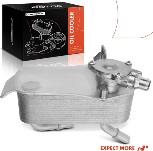 Miniatura 8 de A-Premium Enfriador de aceite de transmisión compatible con BMW 325i 325xi 330i 330xi 2006 328i 2007-2013 328i xDrive 2009-2013 328xi 335d 335i 128i