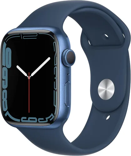 Miniatura 18 de Apple Watch - Serie 7 [GPS 41mm] Reloj inteligente con caja de aluminio azul con correa deportiva azul abismo. Rastreador de actividad física