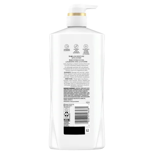 Miniatura 9 de Pantene Juego de champú y acondicionador, renovación diaria de la humedad, nutrientes Pro-V para cabello seco, teñido y lacio, hidratación