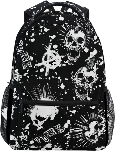 Miniatura 18 de Mochila para Libros, Mochila de Día, Mochila de Viaje, Mochila para Senderismo, Camping, Escuela, Mochila para Laptop, Mediana, Mochilas Daypack