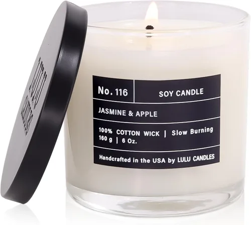 Miniatura 37 de Lulu Candles Sexy Man Vela perfumada de lujo en tarro de soja Vertida a mano en los Estados Unidos Altamente perfumada y duradera