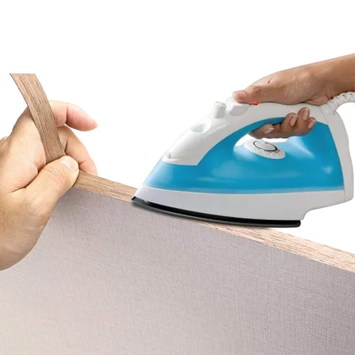 Miniatura 7 de Skelang Cinta de madera de nogal, para planchar, con adhesivo termofusible, cinta de madera flexible (2 pulgadas x 50 pies)