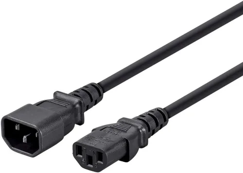 Miniatura 9 de Monoprice 124190 Cable de extensión, 1 pie, negro