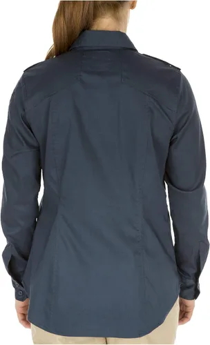 Miniatura 4 de 5.11 Tactical Spitfire - Camisa de tiro para mujer, tela con acabado de teflón, estilo 62377