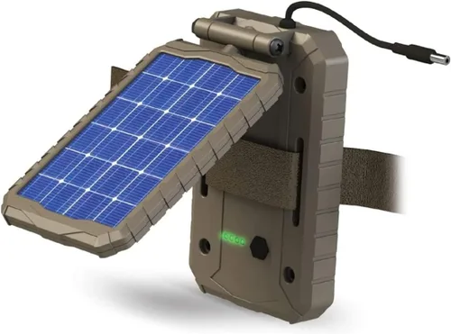 Miniatura 2 de Stealth Cam Panel de energía solar de litio (paquete de 2) con paquete de lector de tarjetas (3 artículos)
