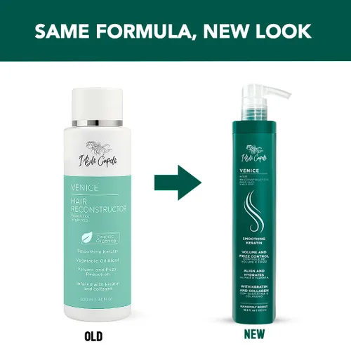 Miniatura 2 de I Belli Capelli Venice Hair Reconstructor, tratamiento orgánico de queratina para alisar el cabello en 1 paso, sin formaldehído, queratina orgánica