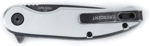 Miniatura 5 de Crescent Cuchillo de bolsillo de 3-1/4 pulgadas con hoja de punta caída y mango de aluminio - CPK325A