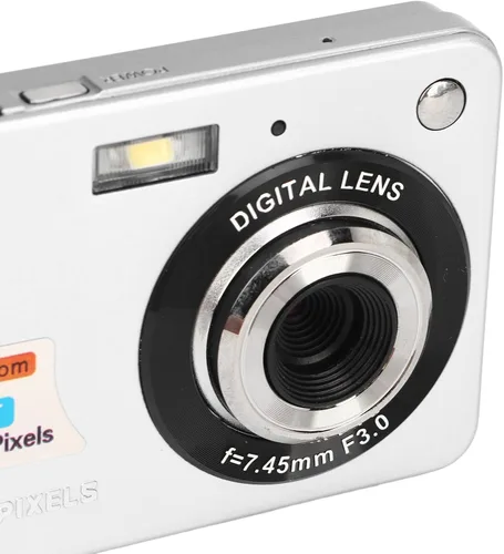 Miniatura 7 de Cámara digital, 48MP 2.7in LCD 4K Vlogging Cámara para disparar (Plata)